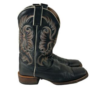 NOCONA Brisby Western Boots Mens Size 8.5EE Black Square Toe 3091.24 Nocona Boots with Upper Leather EE Boots for Men for Sale  main image 4